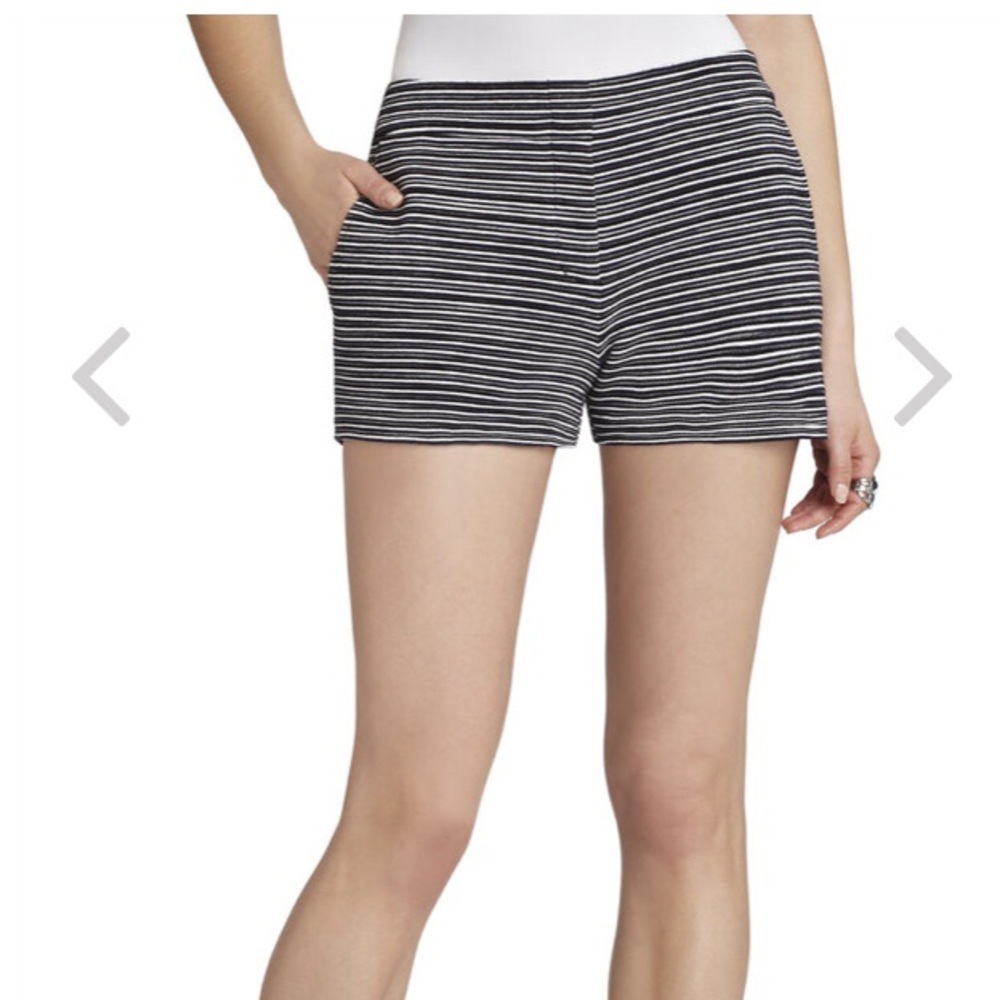 BCBG “Pia” striped shorts